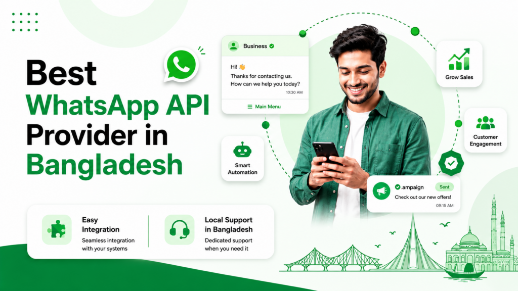 Best WhatsApp API provider in Bangladesh 2026