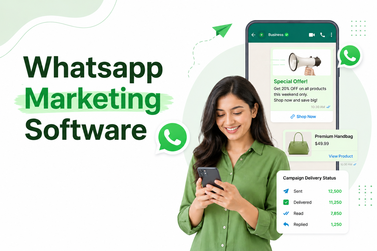 WhatsApp marketing software dashboard – WhatsFly Bangladesh